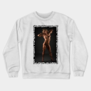 Girl pattern Crewneck Sweatshirt